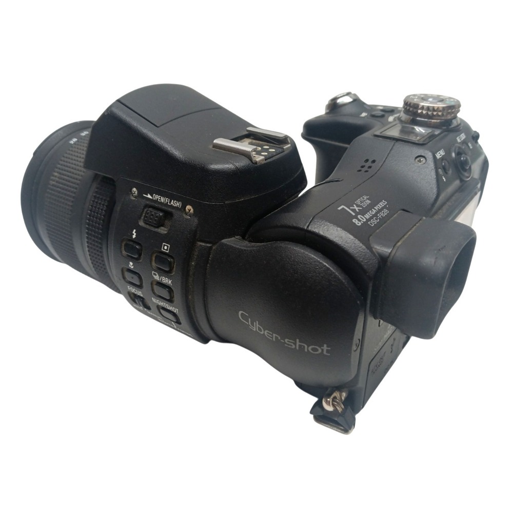 Sony Cyber-Shot DSC-F828 8.0MP Digital Camera Black New Battery & Charger + SD - Picture 15 of 16
